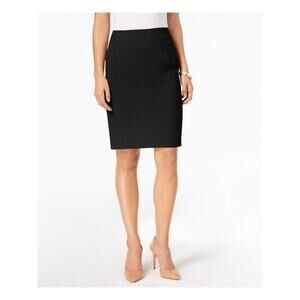 NINE WEST Womens Black Above The Knee Pencil Wear To Work Skirt XS